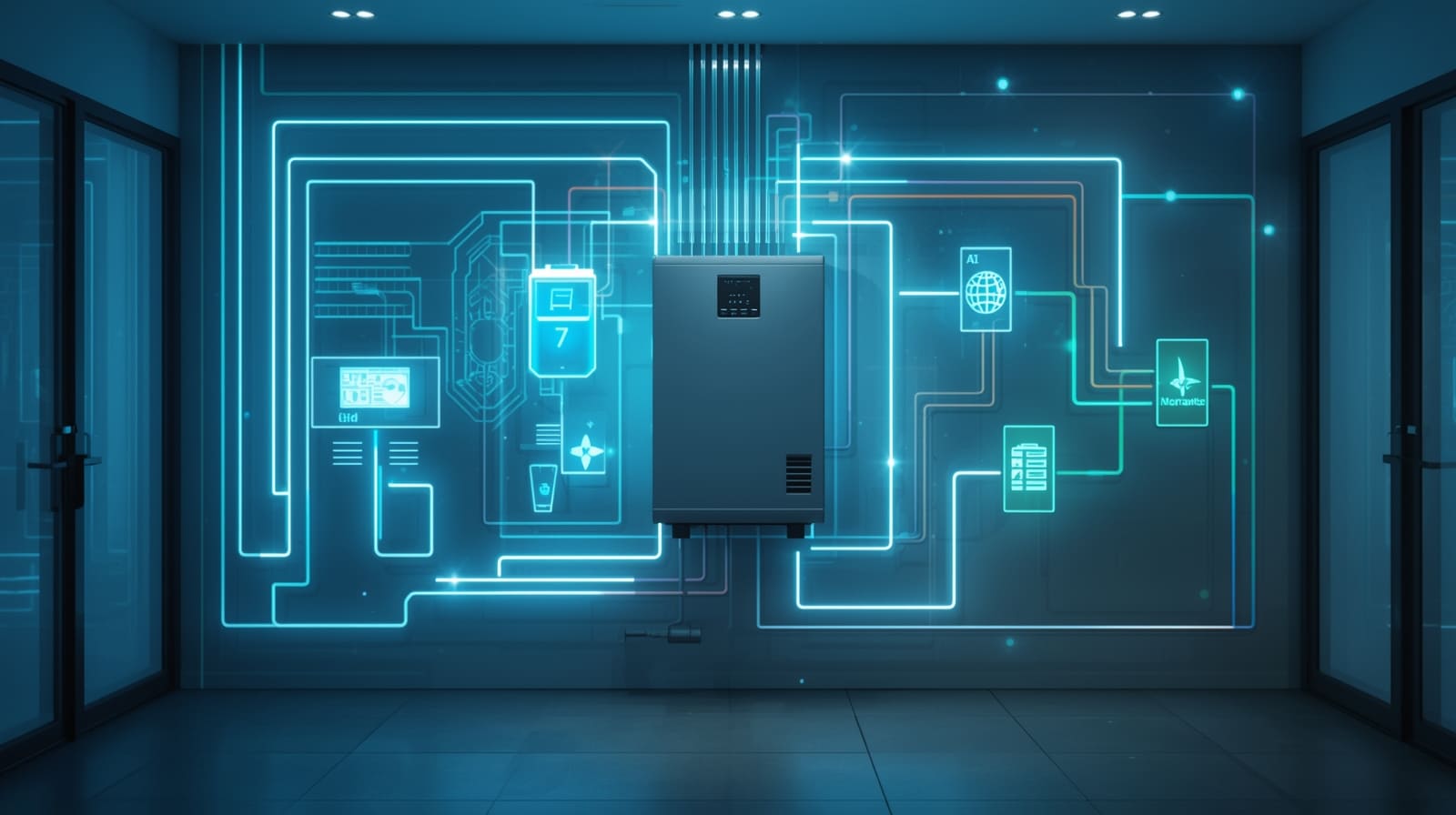 Трёхфазный высоковольтный гибридный инвертор