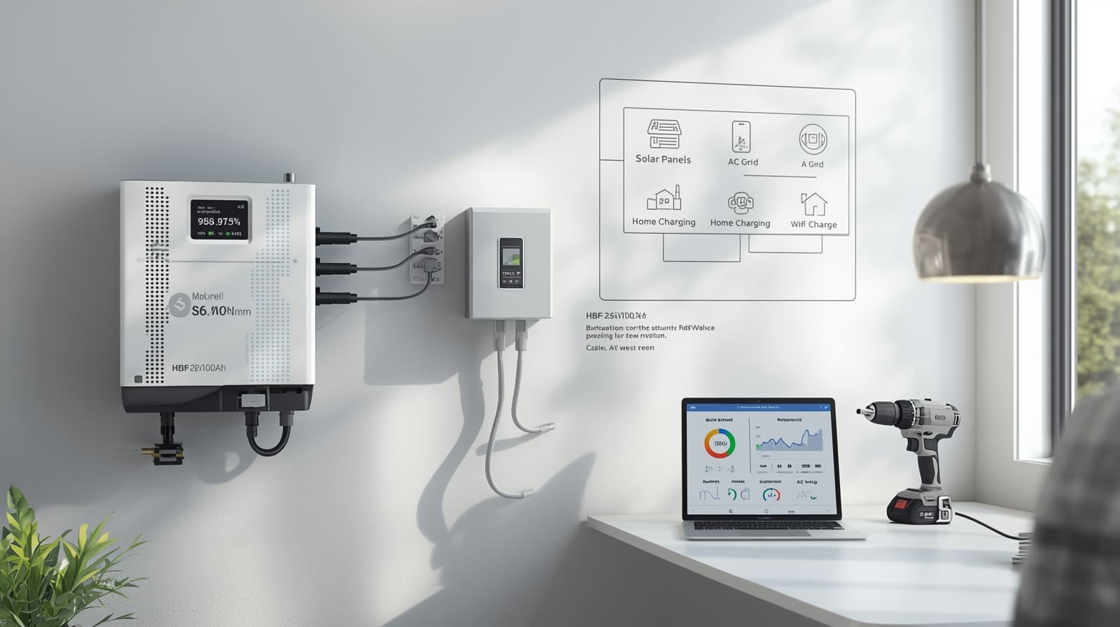 Инверторно-аккумуляторная система 3 kW